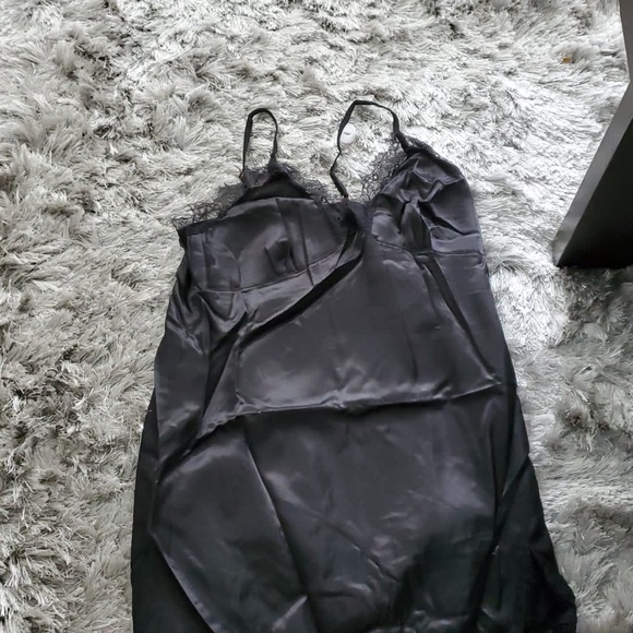 4PC  set Silk Robe Sleep Suit Womens Lace Satin - Picture 4 of 5